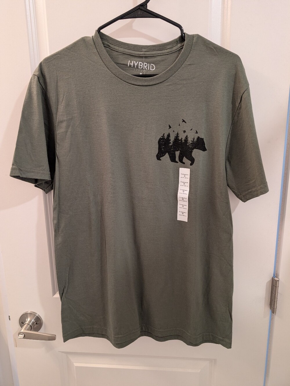 Men's Tee with BearlWoods Logo NWT